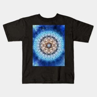 Cold David magen mandala Kids T-Shirt